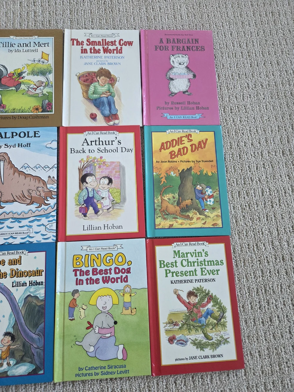 Lot of 9 I Can Read Book Hardcover Children's Books